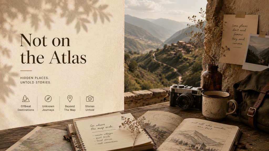 Not On The Atlas — Hidden places. Untold stories.