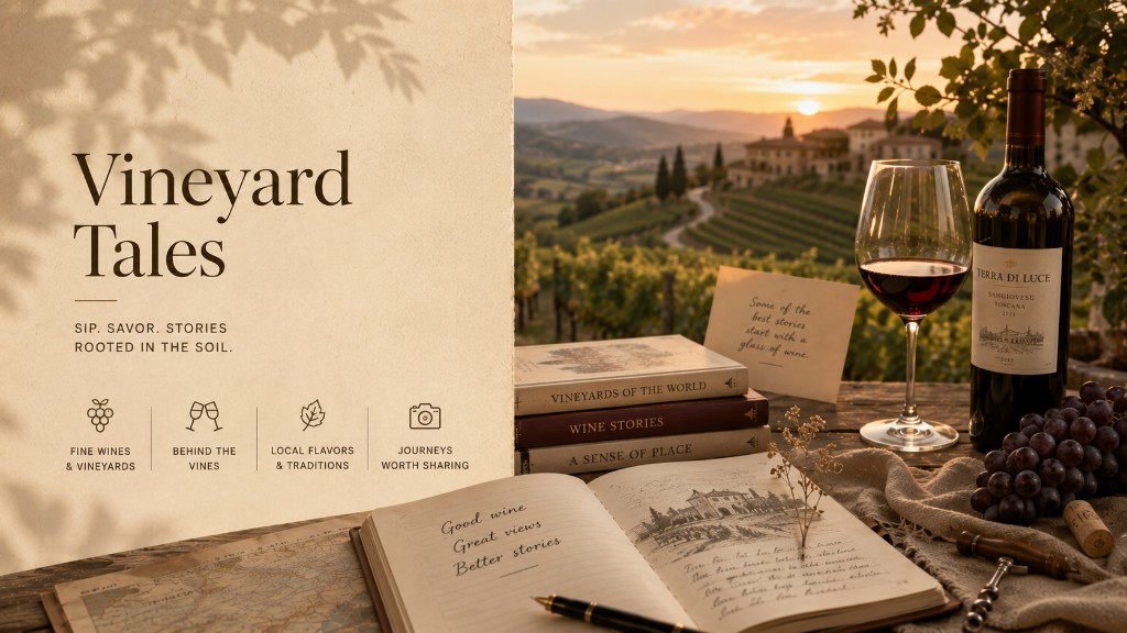 Vineyard Tales — Sip. Savor. Stories rooted in the soil.